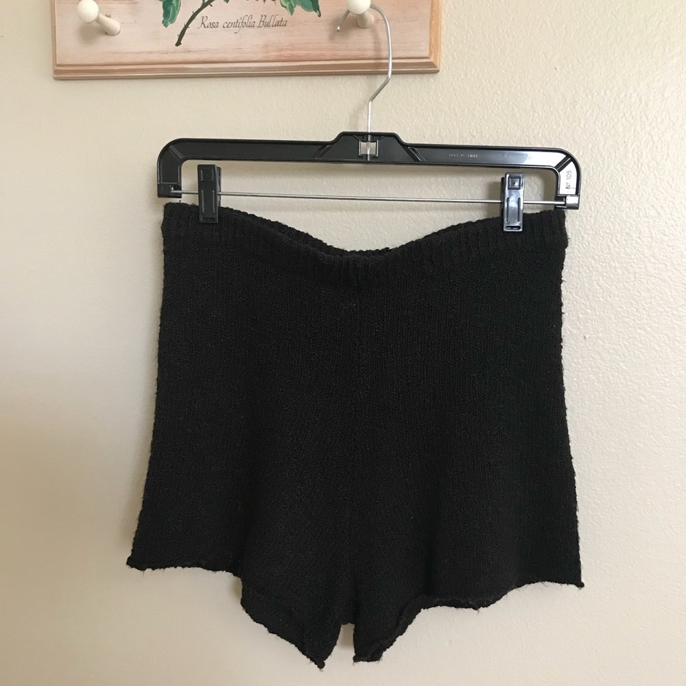 O’Neill Camden Black Knit Shorts Size Small